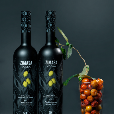 Zimasa Vodka (2 Bottles) – Premium Small Batch Vodka Distilled with Rare Masau Fruit